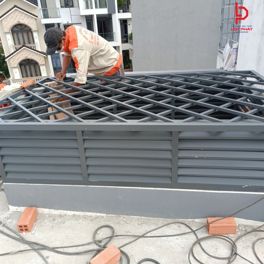 THI CÔNG KHUNG BẢO VỆ, CHUỒNG CỌP