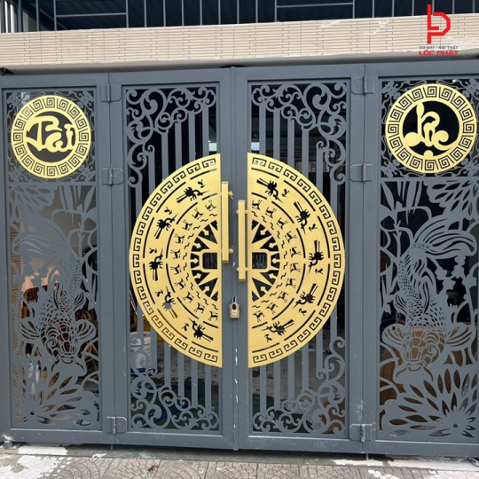 Làm của cổng sắt CNC tại Phường Thới Hòa