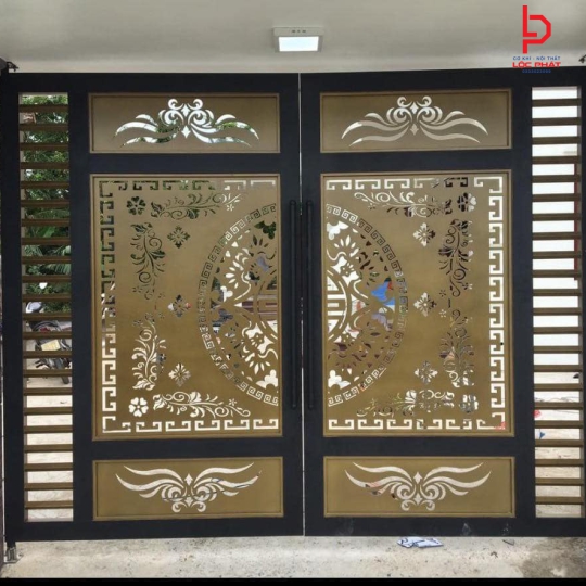 Làm cửa cổng sắt CNC tại Phường Thủ Dầu Một TP HCM