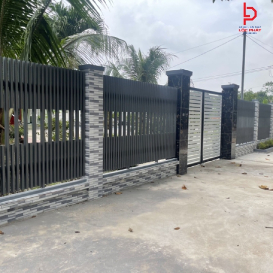 Làm hàng rào sắt giá rẻ tại Phường Thuận An