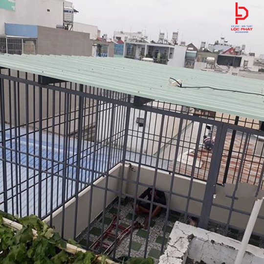 Đơn vị thi công khung bảo vệ tại Quận 12