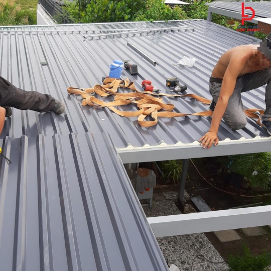 Đơn vị thi công mái tôn đẹp tại Đồng Phú