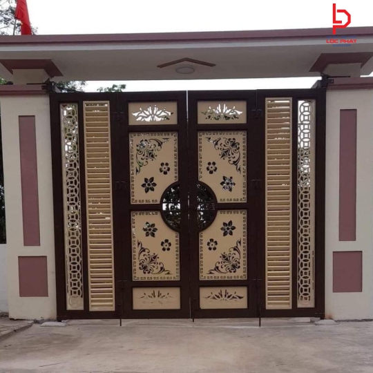 Thi công cửa cổng sắt CNC tại Phường Phú Lợi