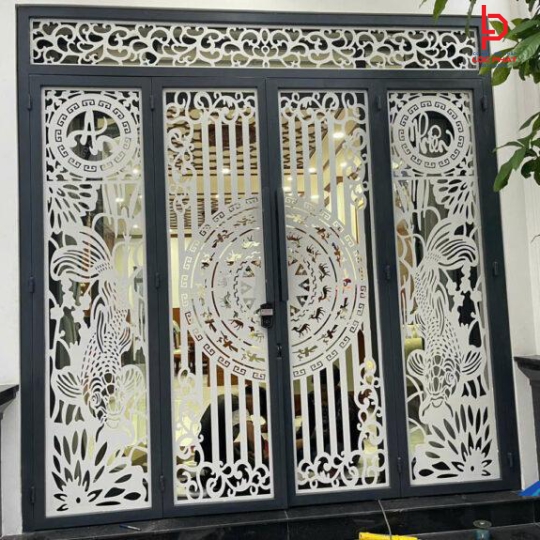 Thi công cửa cổng sắt CNC tại Phường Tam Hiệp