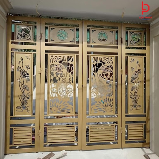 Thi công cửa cổng sắt CNC tại Phường Tân Khánh TP HCM