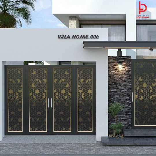 Thi công cửa cổng sắt CNC tại Xã Dầu Tiếng