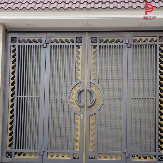 Thi công cửa cổng sắt CNC tại Xã Dầu Tiếng