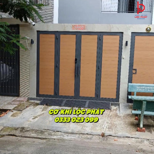 Thi công cửa cổng sắt giá rẻ tại Phường Thới Hóa