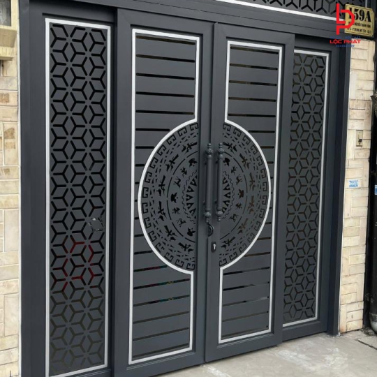 Thi công cửa sắt CNC đẹp – uy tín tại Phường Thới An