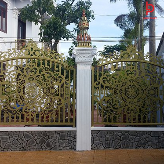 Thi công hàng rào sắt giá rẻ tại Xã Bắc Tân Uyên TP HCM