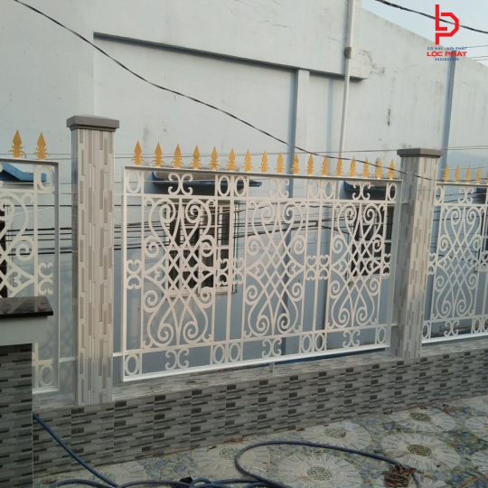 Thi công hàng rào sắt tại Phường Vinh Tân TP HCM