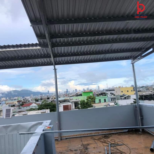 Thi công mái tôn giá rẻ tại Phường Vườn Lài 