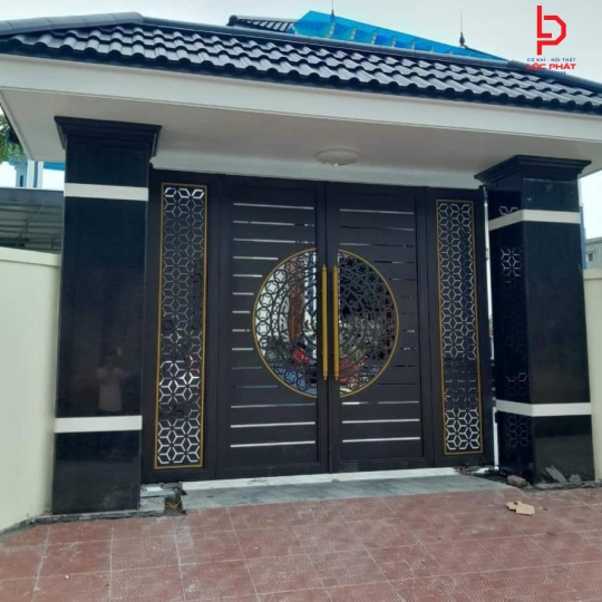 Thợ làm cửa cổng CNC giá rẻ tại Phường Thuận An