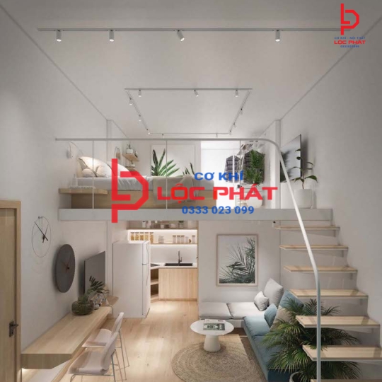 Thợ làm sàn gác lửng tại Thuận An