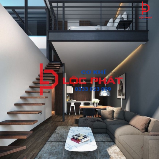 Thợ làm sàn gác lửng tại Thuận An