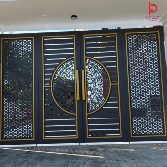 Thợ thi công cửa cổng sắt đẹp tại Củ Chi