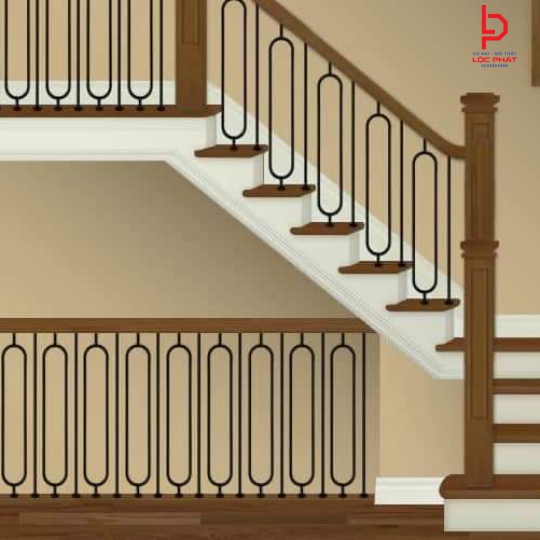 Thi công cầu thang sắt giá rẻ tại Dầu Tiếng, Bình Dương