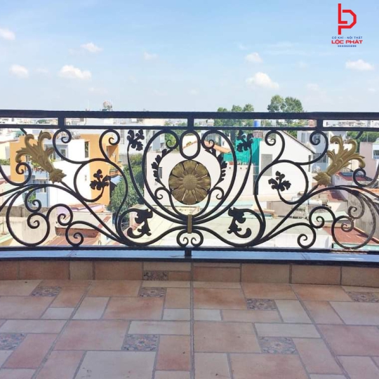 Thi công Lan Can Sắt đẹp, uy tín, giá rẻ tại Phú Giáo, Bình Dương